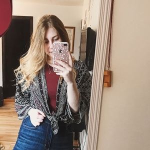 Boho Express Kimono-Style Top